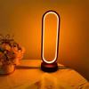 1PC Lampe Schlafzimmer Ring Lampe Wohnzimmer Drei-Farben Dimmen Nacht Lampe LED Nachtlicht