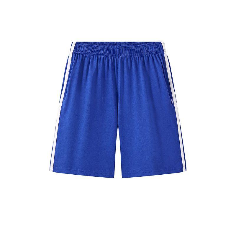 Mqd Shenzhen School Uniform Unisex Summer Ice Silk Cool Breathable Quick-Dry Sports Shorts for Middle School Students Light Blue 155