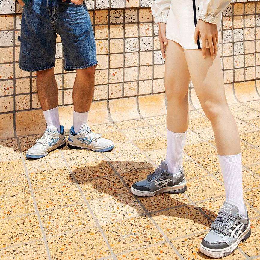 Кроссовки унисекс ASICS Gel Spotlyte V2 Low Grey Молочно-белые 1203A258-021 36 — фото 7