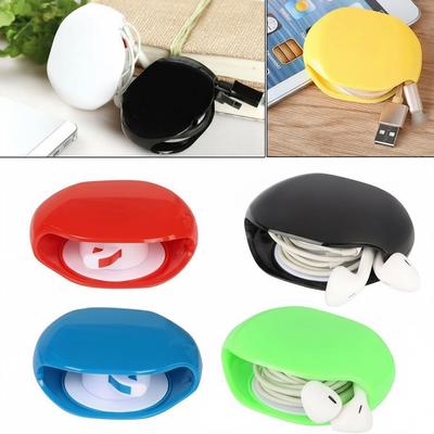 Roztomilý stolní organizér Sluchátka Automatický zatahovací kabel Vinutí sluchátek Zatahovací organizér kabelů Klip na navíječ kabelů Sluchátka