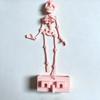 with Suction Base Dancing Skeleton Aquarium Bubbler Wiggling Skeleton Ornament  Aquatic Landscaping