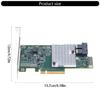 Reliabled 9300 8I SAS3.0 Array Card For Server Workstations Featuring 1GB Cache And IT Mode