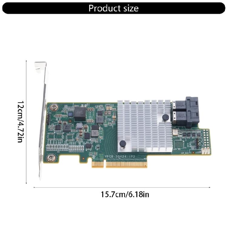 Reliabled 9300 8I SAS3.0 Array Card For Server Workstations Featuring 1GB Cache And IT Mode