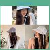 Sun Protection Fisherman Hat With Wide Brim For Summer Outdoor Travel