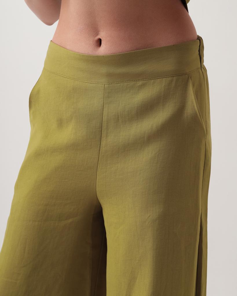 Women's Summer Suit Samsara 84521 38 Olive (shirt, Trousers)