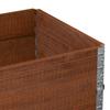 Pallet Top Frame Set 2 Pcs Brown 80 X 60 Cm Solid Pine Wood