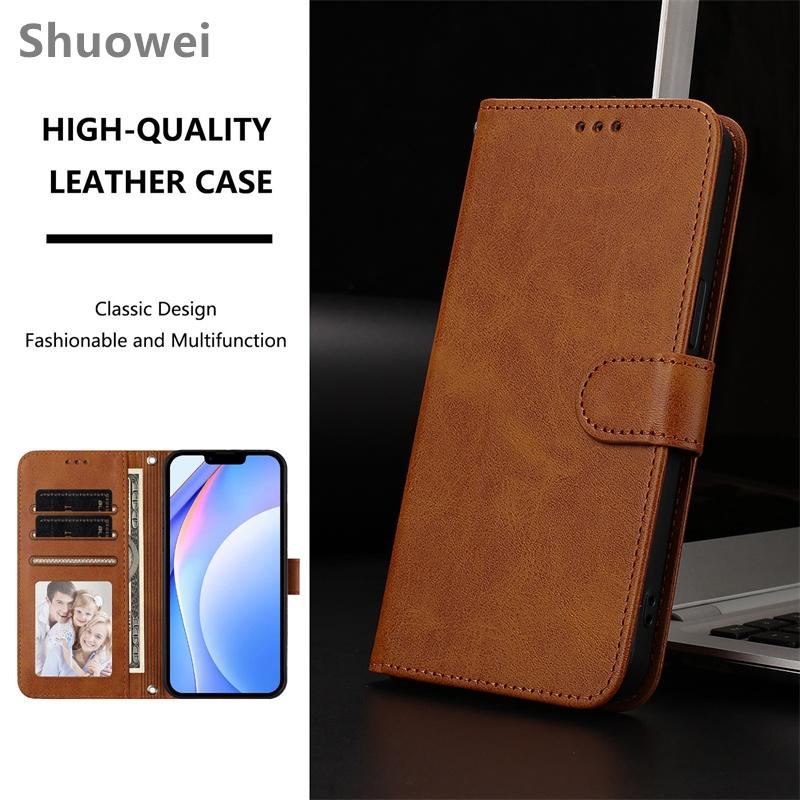For Xiaomi A1 A2 A3 13 Lite 14 14T 15 15T 17 Ultra Max Pro 5G Flip Leather wallet Case Protection Card Holder Cover