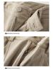 Yi Fei Women's High-Waist Slimming Cotton Trousers - Solid Color, Korean Style, Petite Spring 2026
