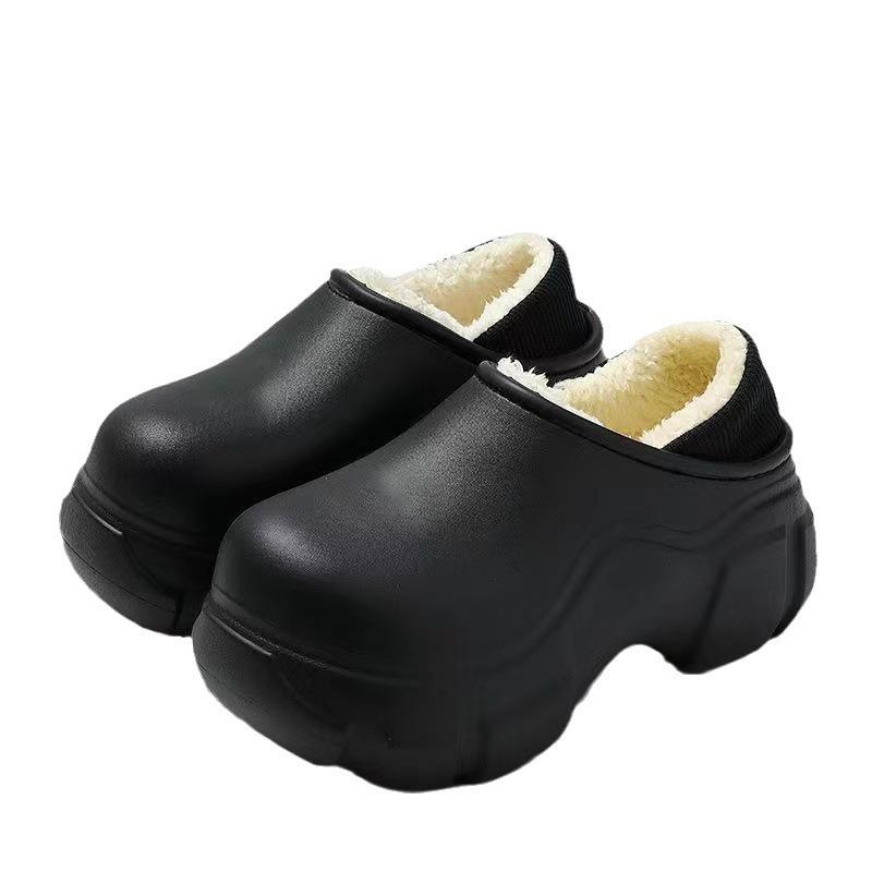 Fluffy Thick Sole Women's Slippers Super Soft and Cute Women's Winter Warm Indoor Shoes Anti Slip Couple Home Slippers