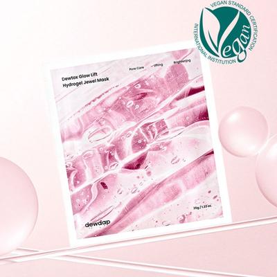 Detox Glow Lift Hydrogel Jewel Mask 35g X 4ea