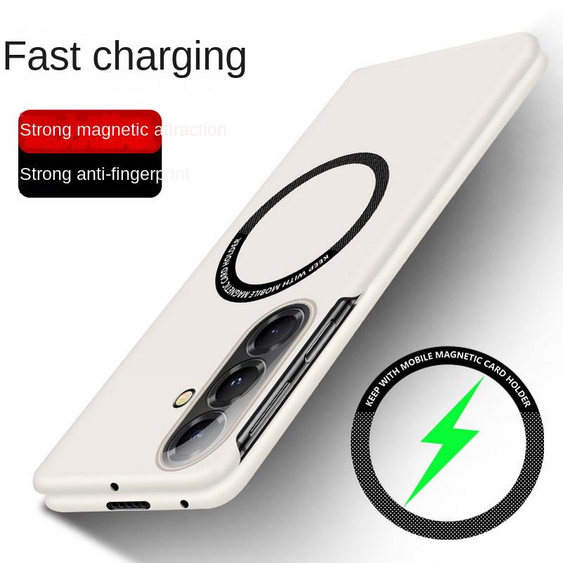 Luxury Ultra Slim Skin Feel Matte Hard PC Phone Case for Samsung Galaxy Z Fold 8 7 6 5 4 for Magsafe Shockproof Protection Cover