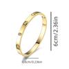 Simple Fashionable Titanium Steel & Stainless Steel Women's Diamond Inlaid Bracelets Non-Fading Accessories