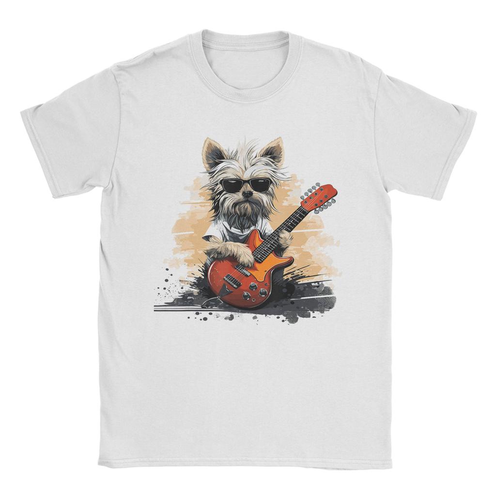 Funny USA Patriotic American Yorkshire Terrier TShirt for Unisex Unisex Crew Neck Cotton T Shirts Tee Shirt Big Size Clothes