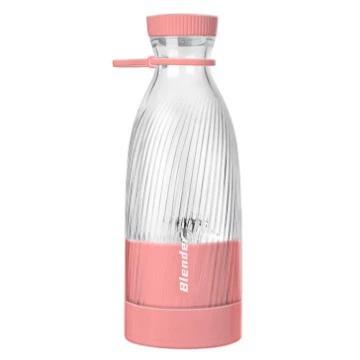 

Batidora de vaso portátil recargable mini licuadora de frutas multifuncional para viajes y hogar