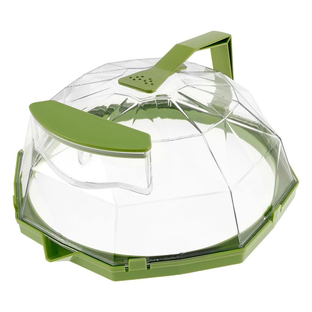 High Temperature Resistant Microwave Heating Cover Water Injection Anti Oil Splash Cover Reusable Fresh Keeping Shield Household Microwave Food Dustpr