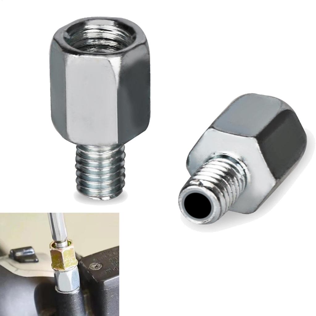 Motorcycle Mirror Adapter Screw Conversion Adapter M8/M10 Bike Mirror Extension Adapter Mirror Adapter Forward
