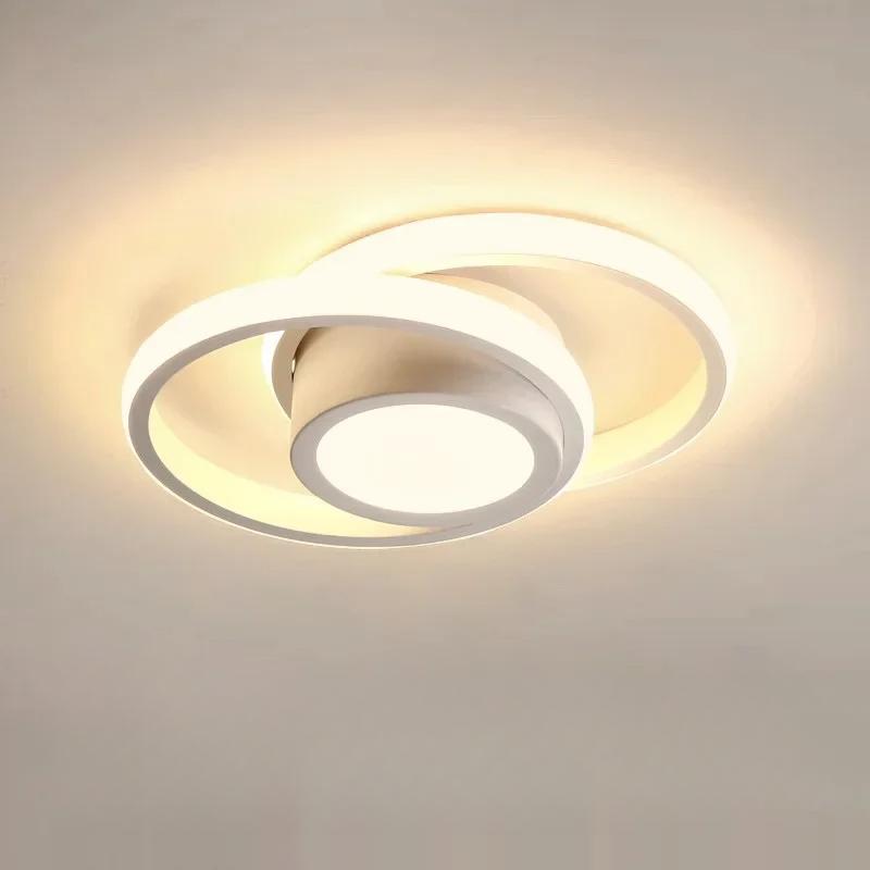 

Светодиодный потолочный светильник с 3 цветами света, современный дизайн, люстра, потолочные светильники для столовой, гостиной, скандинавский светильник для прихожей, украшение changeable