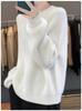 Starry Gold Thread Knit Sweater: Women's Loose Korean Style Autumn/Winter Outerwear with Micro-Sparkle Yarn