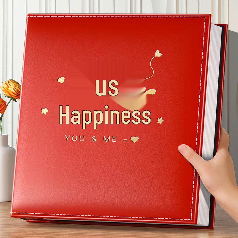 56-78 Inch Large Capacity Mixed Type Photo Album for Couples and Families