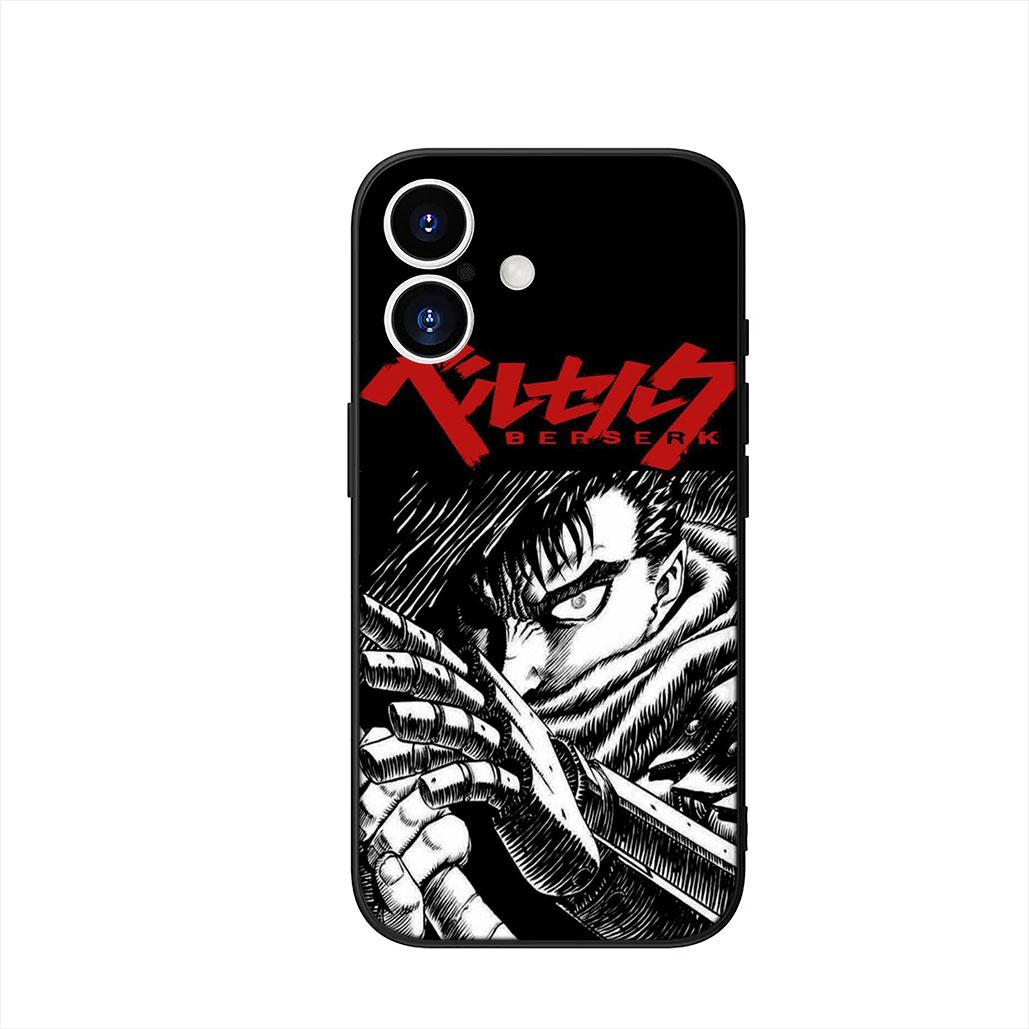 

Berserk Cartoon Guts Phone Cover Case for Huawei P30 P20 Mate 20 Lite Pro Y7 Y6P Y7A 2019 Nova 5T 3I Casing Huawei P30 Pro