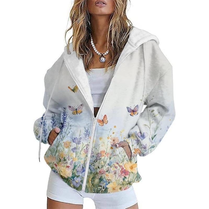 2025 Upgrade Fashion with Our 3D Digital Printed Women's Zip Up Hoodie In  Winter Clothes Women  K Pop Clothes Sweatshirt