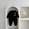 Infant & Toddler Bear Pocket Onesie Romper, Combed Cotton, Soft, Trendy Sweatshirt Style, 0-2 Years