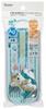 Skater Trio Set by Made In (Chopsticks, Spoon, Fork) Mofusand, Children's Set, Antibacterial, Japan, TACC2AG-A