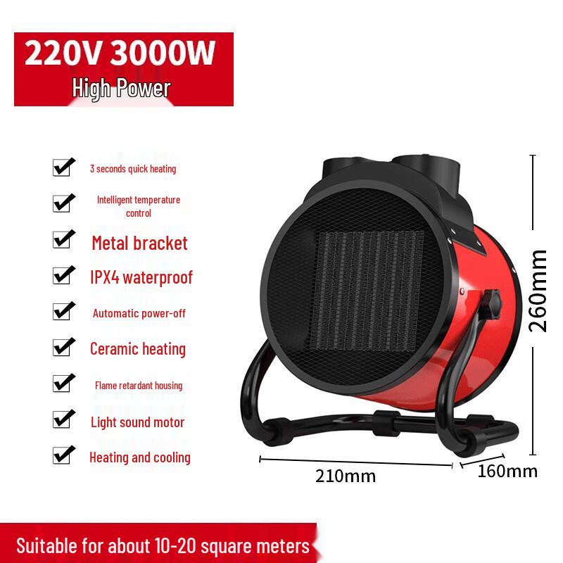 SAST Industrial Space Heater (Mini Cannon Style)