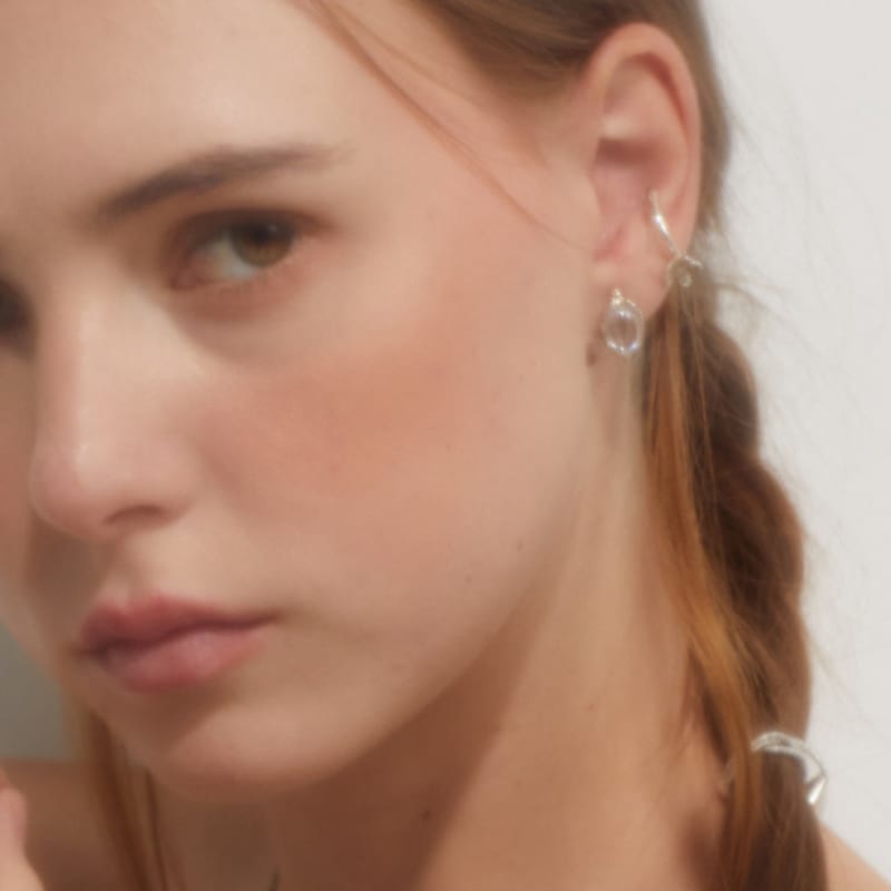 BOLDIERE Flower Dewdrop Earring_ E20