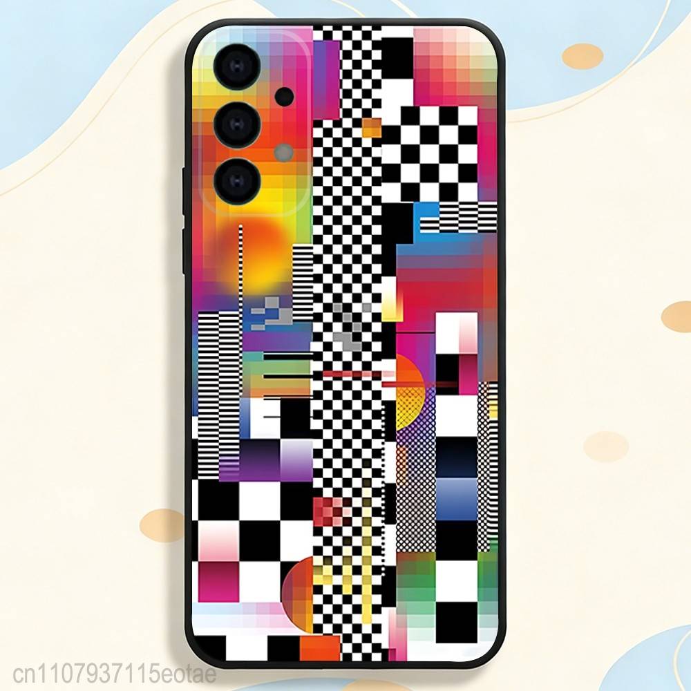 No Signal TV ART Phone Case for Samsung S Series S21 S22 S23 S24 S25 S26 FE Plus Ultra TPU Soft To Skin-friendly Case
