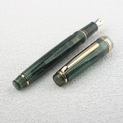 JINHAO 82 Fountain Pen EF F M Nib Transparent Fluorescent Blue Ink Pen Business Stationery Office School Supplies Pens