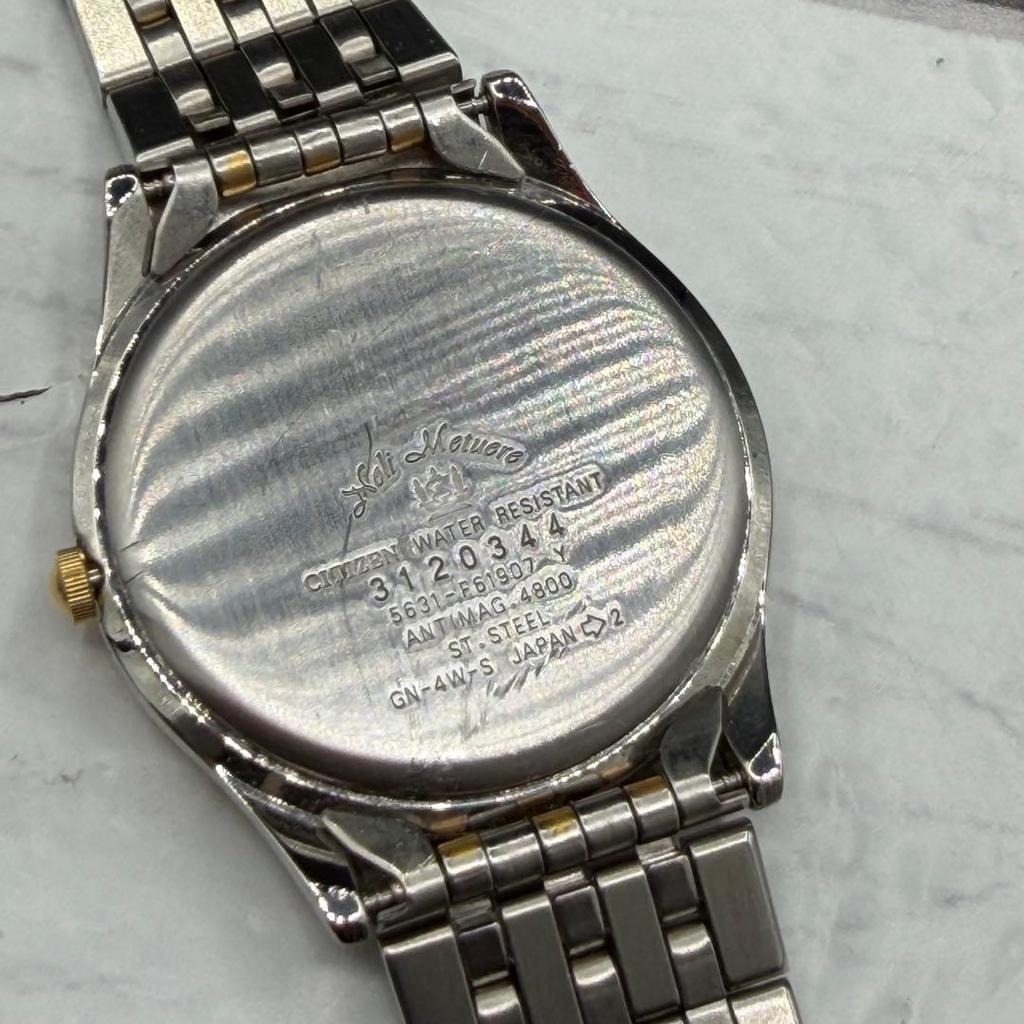 CITIZEN CLUB LA MER watch gold combination battery replaced
