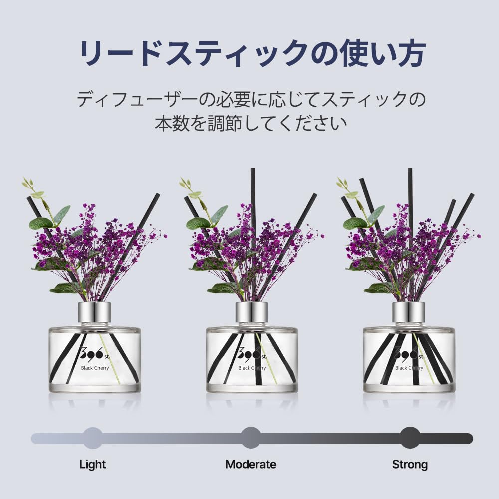 396 St Flower Diffuser 200ml Pure Cotton Room Fragrance Present Women Birthday Anniversary Incense Stick Gift Gift Popular -