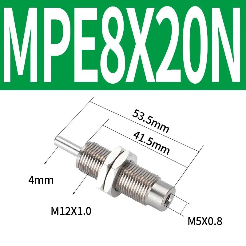 CJPB Serie Bohrung 4/6/10/15mm, Hub 5/10/15/20mm-B Miniatur-Mikro-Einfachwirkender Federzylinder mit Außengewinde