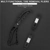 RIDERACE Bicycle Tire Lever Bead Tool For Hand Install Removal Clamp MTB Bike Tyre Remover Pliers Road Cycling Tire Repair Tools