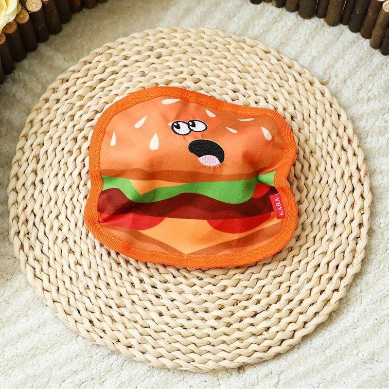 Dog Toys That Are Chewy Teething Self-entertaining and Can Make Sounds To Relieve Boredom Simulated Hamburger Fries Pet Toys