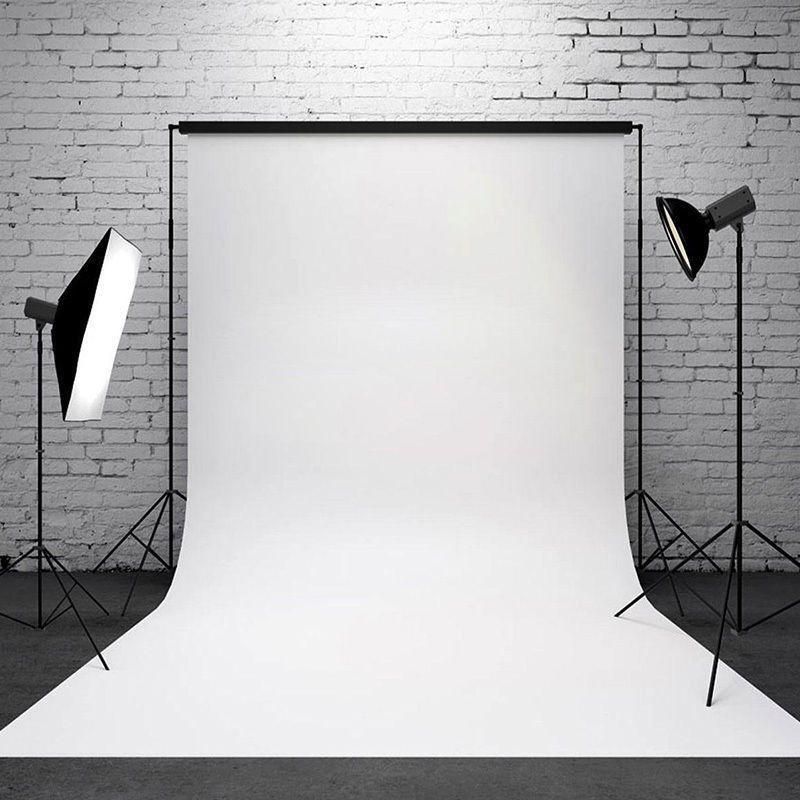 Bright White 10x10ft Photography Backdrop With Completely Seamless Nonwoven Material