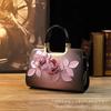 2023 Fashion Gradient Shoulder Bag: High-End Patent Leather Messenger Bag