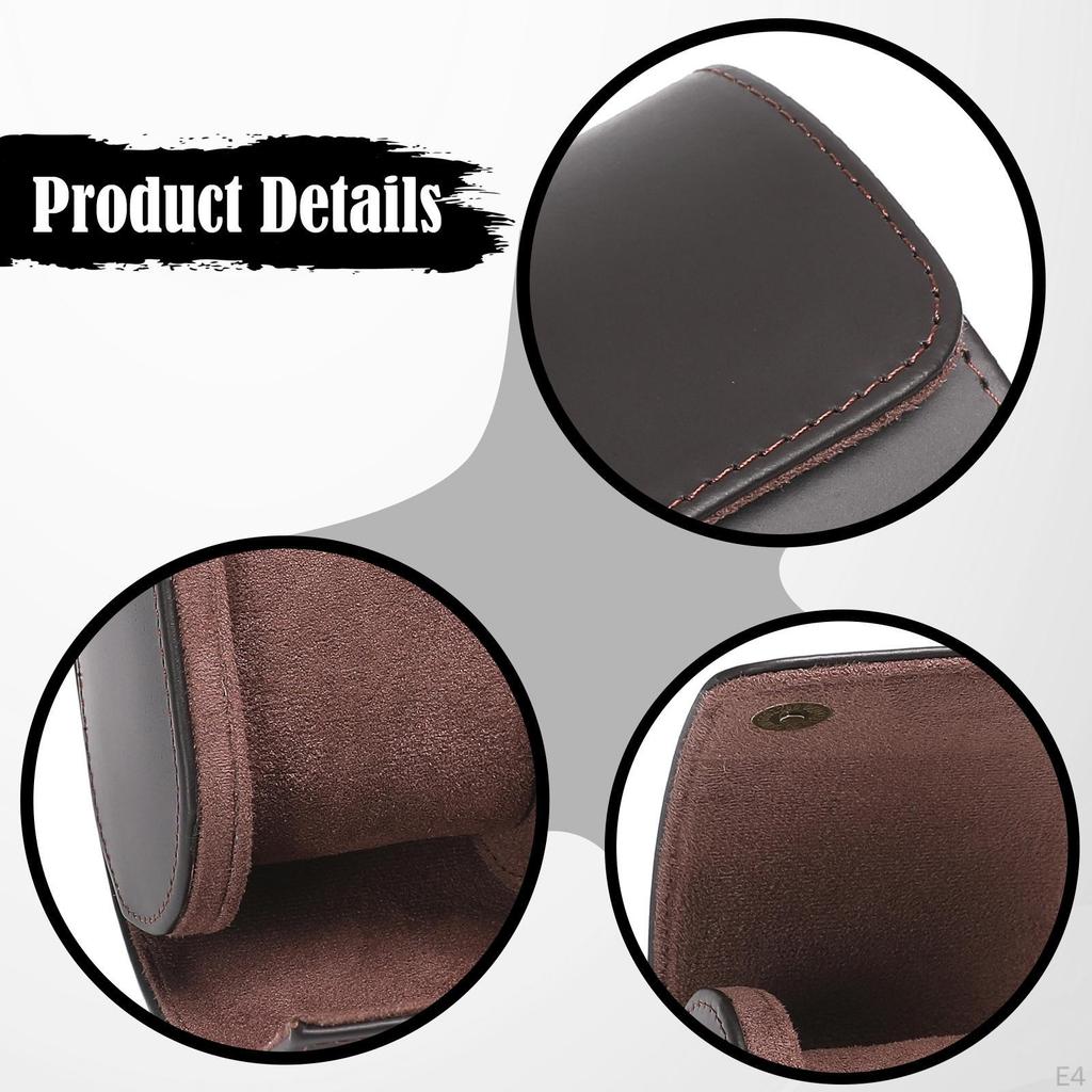 Watch Roll Travel Case Display Container Portable Multifunctional Protection Holder for Gift
