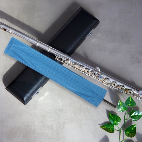 VICASKY Flute Cleaning Swab, Blue, Recorder Cleaning Stick, Care Supplies, Cleaning Tools, Wind Instrument Accessories