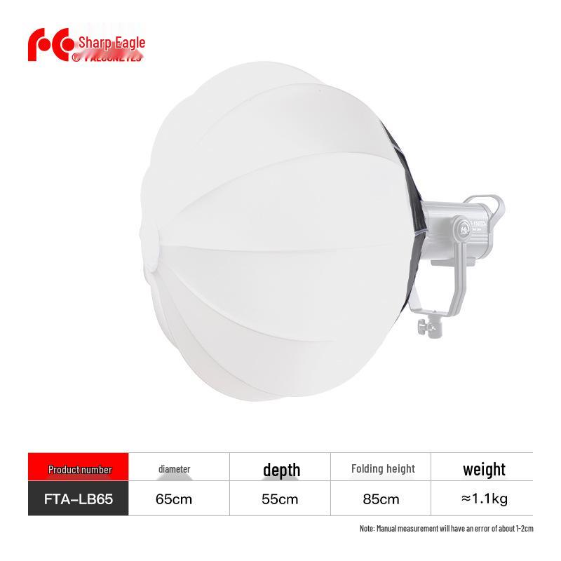 Сферический софтбокс-фонарь Ruifeng 8  с креплением Bowens - Быстросъемный и легкая установка