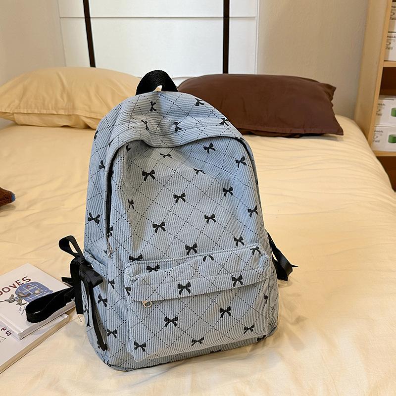 2025 summer new casual fashion hundred cute simple student computer bag large capacity outdoor travel backpack