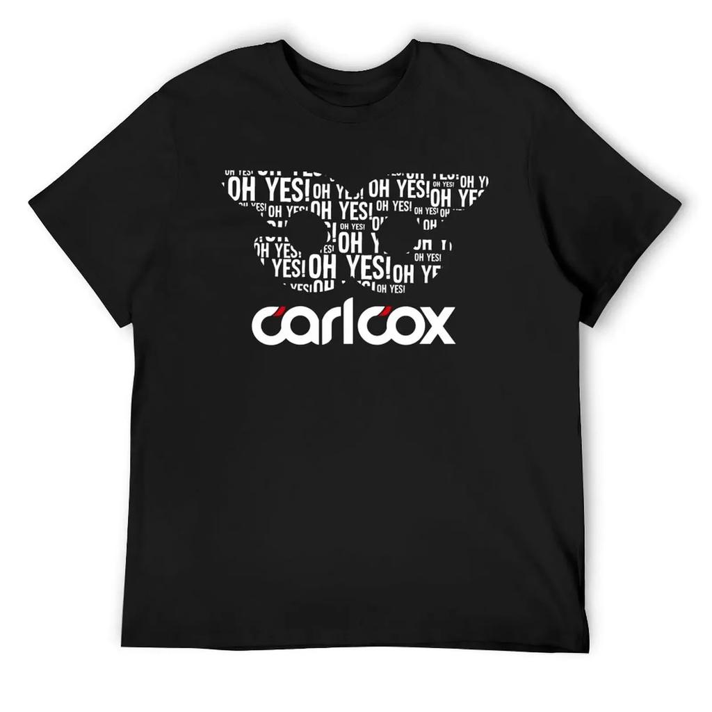Oh Yes Oh Yes Best Selling DJ Carl Cox Design TShirt for a Boy Sweat Vintage Clothes Street Wear Men Graphic T Shirts
