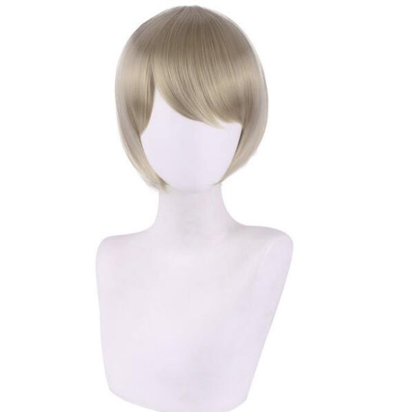 

30 см Danganronpa V3 Tojo Kirumi женский короткий парик косплей костюм Dangan Ronpa термостойкие синтетические волосы карнавальные вечерние парики 30CM серебряный