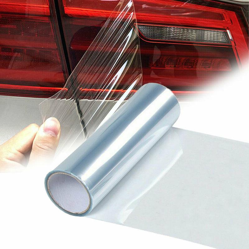 1pc, Premium Clear Vinyl Car Light Tint Film, Easy Install Headlight & Taillight Cover, Fog-Proof, PVC Material, for Various Vehicle Models