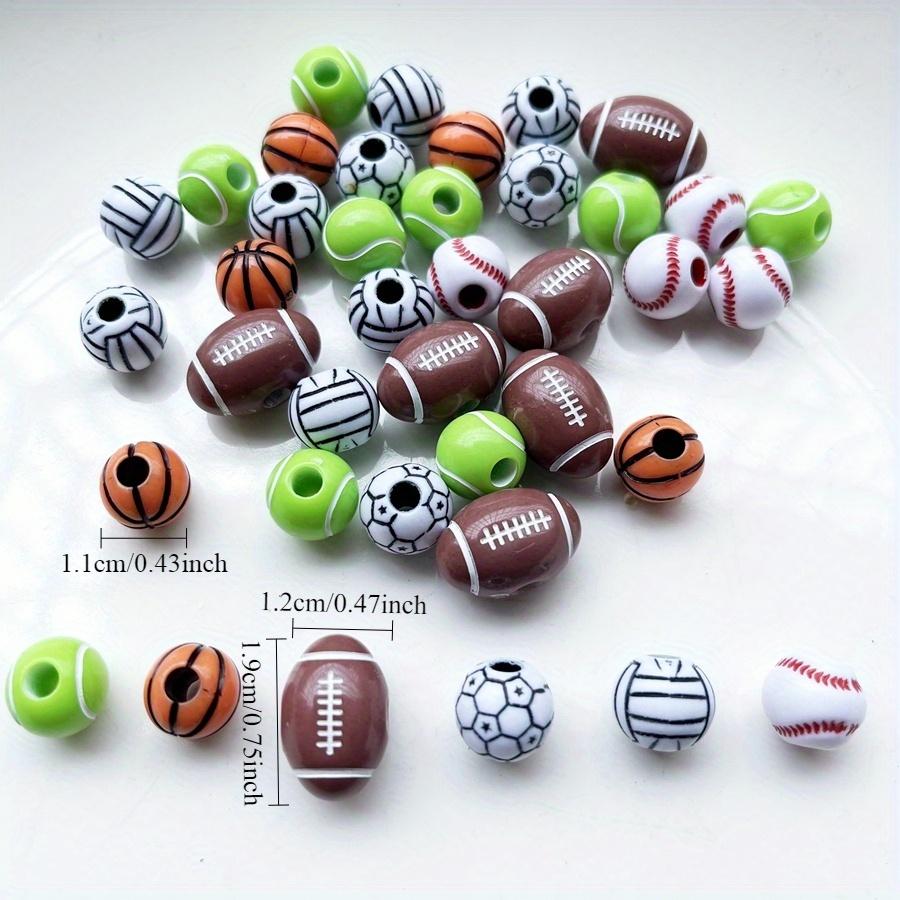 30pcs Mixspherical Decorative Beads Are Suitable for Making Diy Handmade Decorative Beads for Bracelets, Necklaces and Amulets