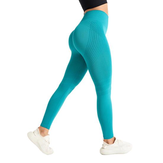 Kadın Yoga Taytları Karın Kontrolü Kalça Kaldırıcı Yüksek Belli Dikişsiz Egzersiz Sıkı Pantolonlar Esnek Vücut Şekillendirici Kompresyon Pantolon