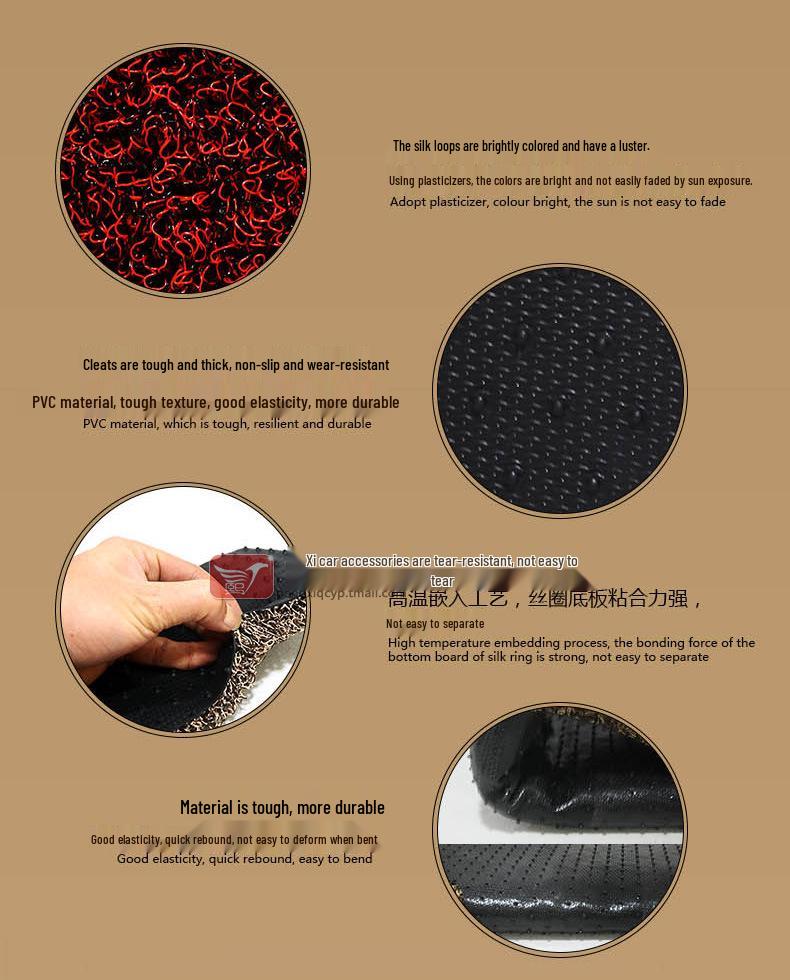 Kymco Motorcycle Corner Lover 125/150ACC Waterproof Pedal Pad and Wire Loop Foot Pad