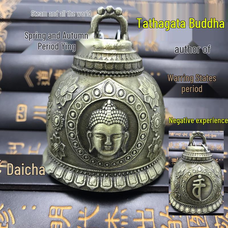 Vintage Dragon Bell Wind Chime: Antique Alloy Pendant, Crisp & Loud Sound