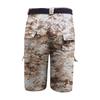 Shorts de travail pour hommes imprimés pour le Jour de l'Indépendance avec poches multiples
